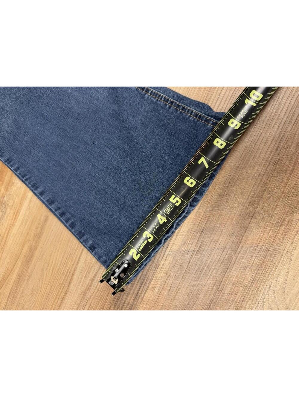 Democracy Jeans Womens 14P Denim Ab Solution Bootcut Pants Mid Rise Flex Stretch - Picture 7 of 8